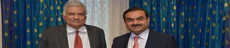 Gautam Adani Meets Sri Lankan President Wickremesinghe, Discusses ...