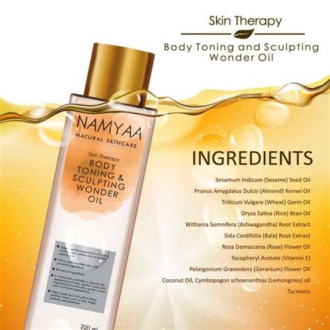 Buy NAMYAA NATURAL SCIENCE BODY TONING/SCULPTING WONDER OIL - 200 ML ...