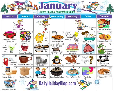 Free January 2024 Calendar With Holidays - Preschool Calendar Printable