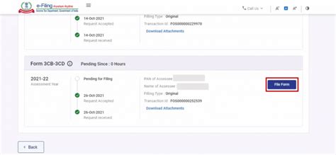 Form 3CB-3CD UM | Income Tax Department