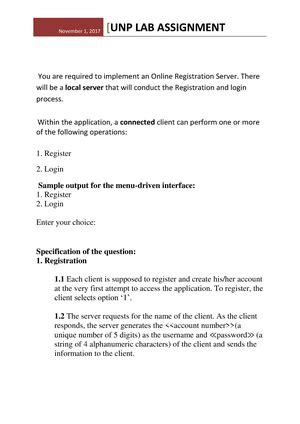 Lab-Assignment-1 - very important - Institute of Technical Education ...