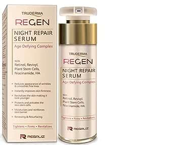 Truderma Regen - Bottle of 50ml Night Repair Serum : Amazon.in: Health ...