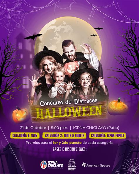 Concurso de disfraces por HALLOWEEN – ICPNA CHICLAYO