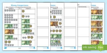 Money Worksheets | Grade 3 | South Africa - Twinkl