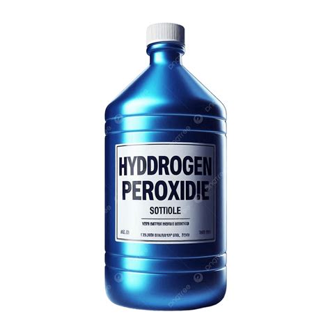 Blubonic Food Grade Hydrogen Peroxide Clipart Isolated, Blubonic Food ...