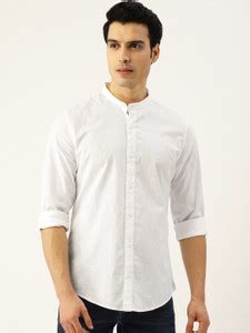 United Colors of Benetton Men Solid Casual White Shirt - Buy United ...