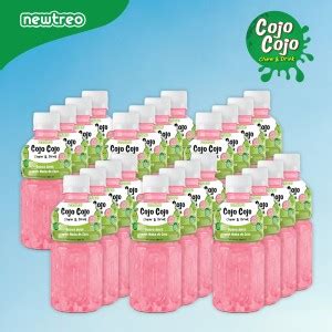 Newtreo Cojo Cojo Guava Juice With Nata De Coco Pack Of 24 Chew And ...