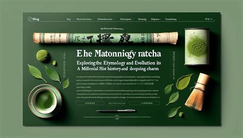 The History of Matcha Culture: From Chinese Origins to Japanese Evolution – Unraveling a ...