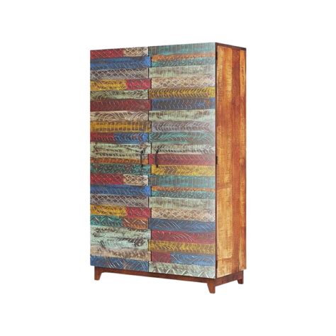 Alora Carved sheesham wood Wardrobe | Jangir Decor