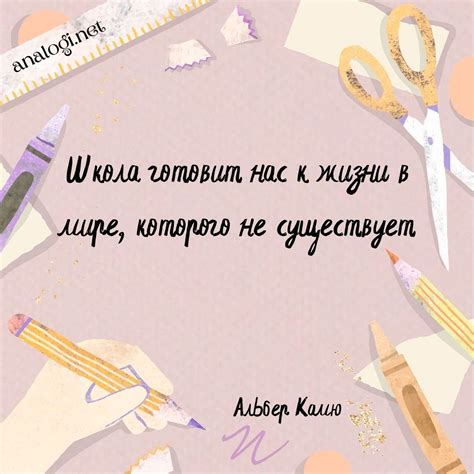 Цитаты про школу, образование и учителей | Аналогий нет