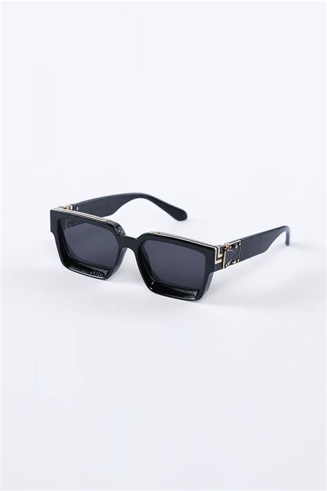Buy Men's Retro Square Black Sunglasses Online | Snitch – SNITCH