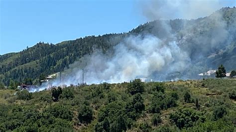 Brush fire burns near Deer Creek Canyon Park Jefferson County | 9news.com