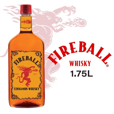 Fireball Cinnamon Whiskey, 1.75L Plastic Bottle, 33% Alcohol - Walmart.com