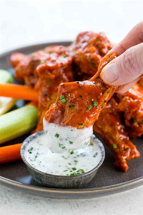 Crispy Baked Buffalo Wings Recipe - Jessica Gavin