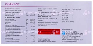 Oviduct Nc 50600 Mg Tablet 30 - Uses, Side Effects, Dosage, Price ...