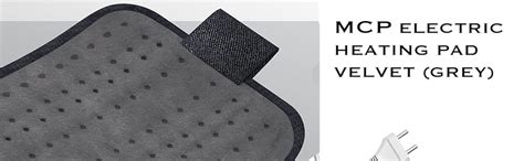 MCP Velvet Grey Heat Therapy Orthopaedic Pain Reliever Electric Heating ...