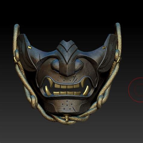 Ghost of Tsushima mask | CGTrader