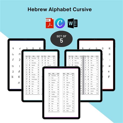 Image result for Hebrew Cursive Script