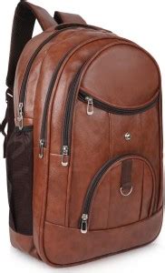 HUNTER vegan Leather backpack for men 35 L Laptop Backpack Tan - Price ...