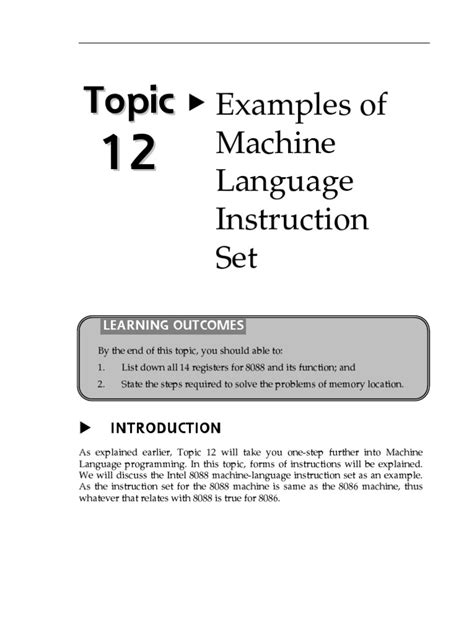 Machine Language Examples 的图像结果