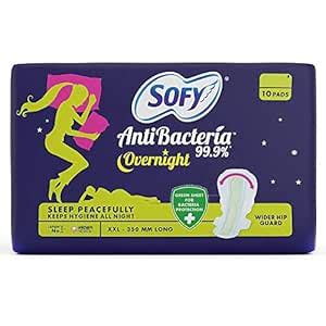 Buy Sofy Bodyfit Overnight Sanitary Pads - XXL-350mm long, Pack of 10 ...