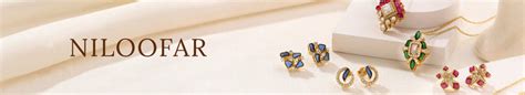 Moissanite Polki Silver Jewellery | Niloofar at Kicky & Perky