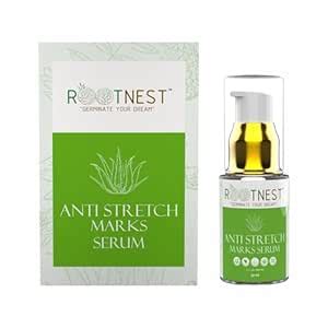 Rootnest Anti Stretch Mark Serum | Natural Stretch Mark Remover with ...