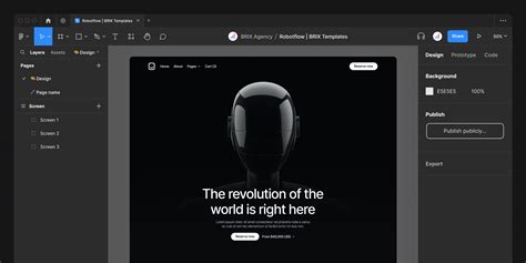 Robotflow - Robot AI Development Figma Template - Free Figma Resource ...