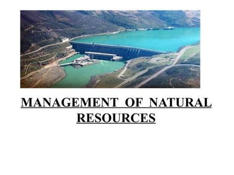 Management of Natural Resources 的图像结果
