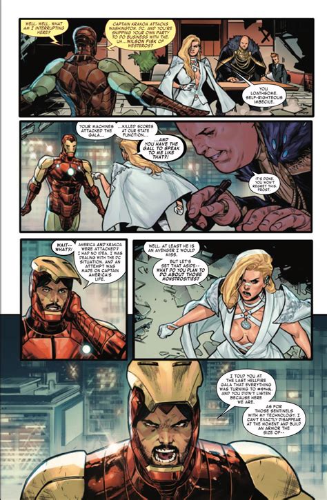 The secret reason Iron Man and Emma Frost are getting married | Popverse