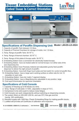 Image result for Tissue Embedding Machine