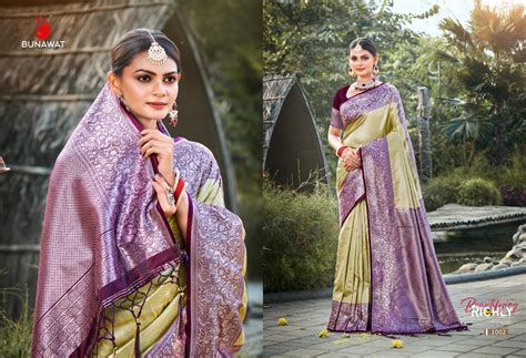 Bunawat Ektara Silk Kanjivaram Wedding Saree Collection