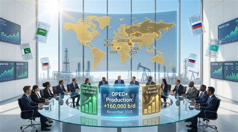 OPEC Boosts November Output by 160,000 Barrels Daily