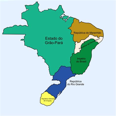 The collapse of the Brazilian Empire : imaginarymaps