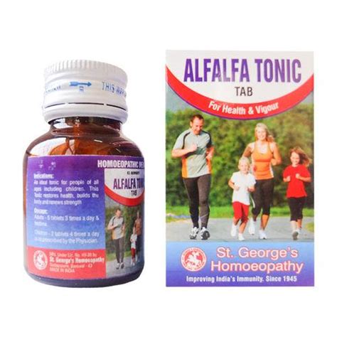 Alfalfa Tonic Tablets for Energy, Strength, and Vitality | Homeopathic ...