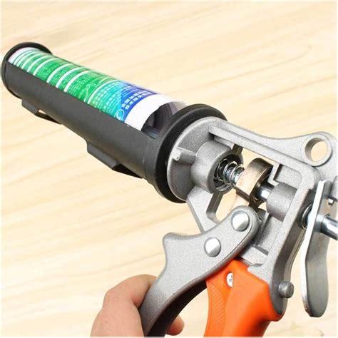RYBOOL Double Barrel Caulk Gun Manual Cartridge Caulking India | Ubuy