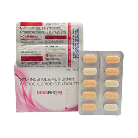 NOVAFERT-M TABLETS Novogen Captab