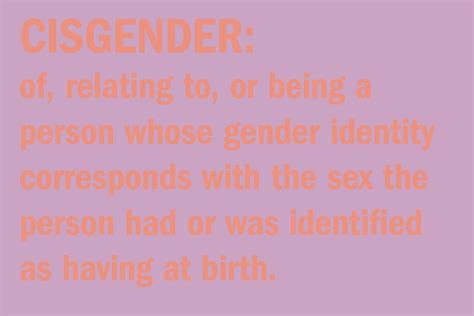 Image result for Cisgender Example
