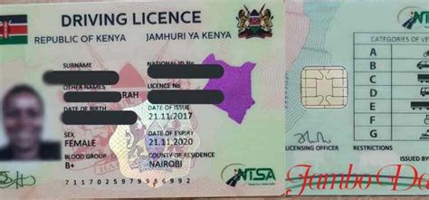 Smart Driving License Kenya 的图像结果