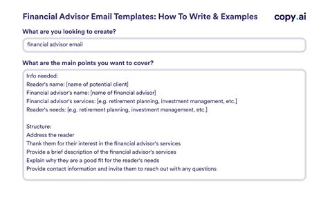 Financial Advisor Email Templates: How To Write & Examples