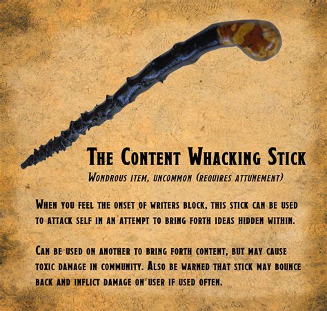 Image result for Content Whacking Stick