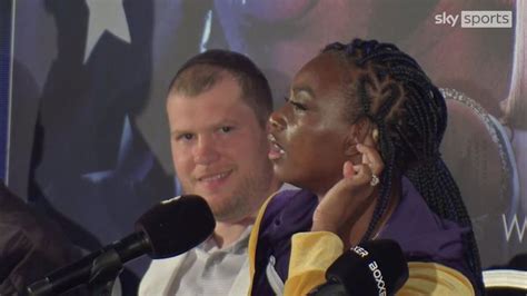 Claressa Shields tells Savannah Marshall: 'I'll see you on Saturday ...