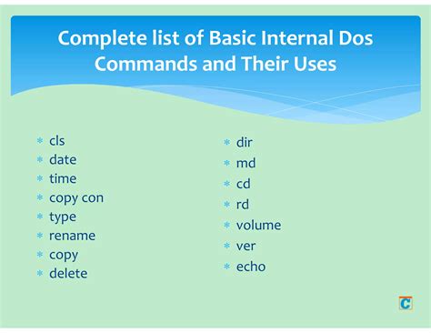 Image result for Advanced DOS Commands