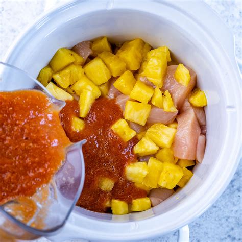 Crockpot Pineapple Chicken | Clean Food Crush