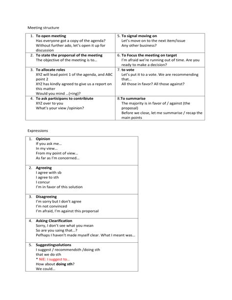 Program Meeting Notes Structure 的图像结果