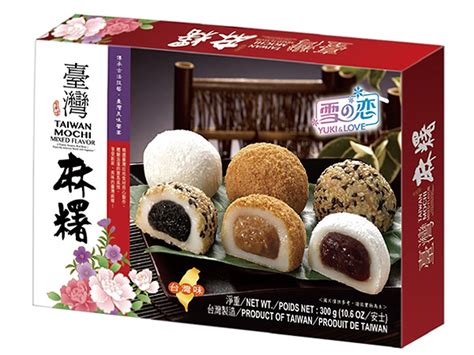 Buy [Direct from Taiwan]【YUKI & LOVE 雪之恋】Mochi mixed flavor 麻糬(综合口味 ...