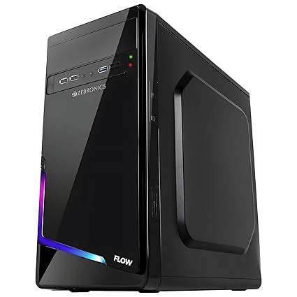 Amazon.in: Buy ZEBRONICS Flow Cabinet/Case, Mini-Tower, Supports mATX ...