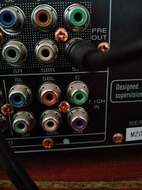 Lfe Subwoofer Connection 的图像结果