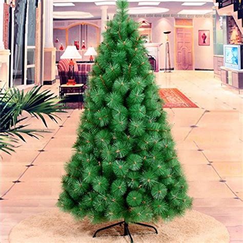 Buy A2Z 6Feet Artificial Needle Pine Xmas Christmas Tree with Metal ...