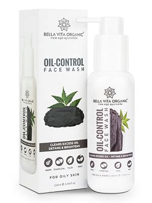 Bella Vita Organic Oil Control De-Tan Removal Face Wash with Activated ...